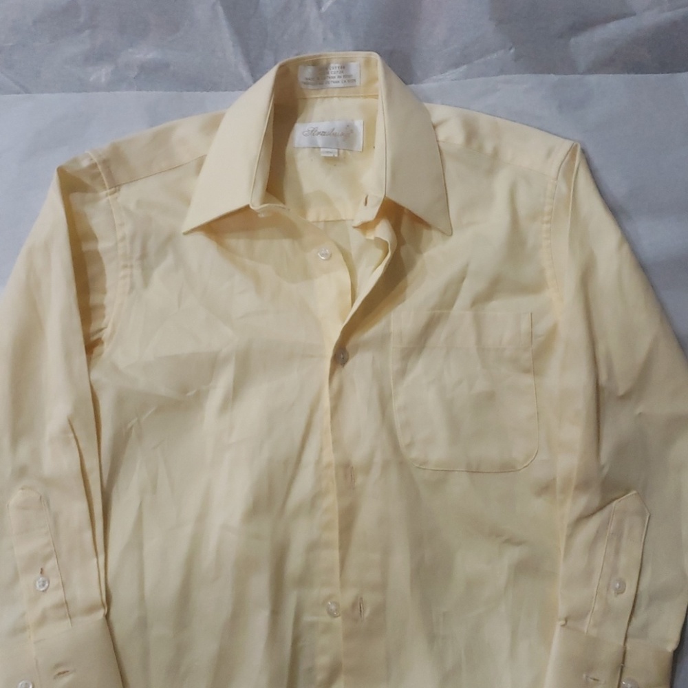 Light Yellow NWOT Shirt Boys Sz 7